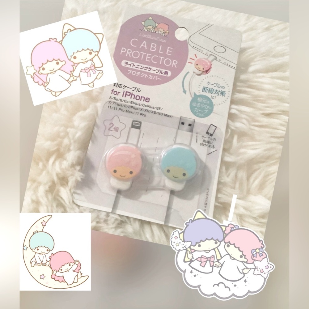 Sanrio Little Twin Stars Cable Protector